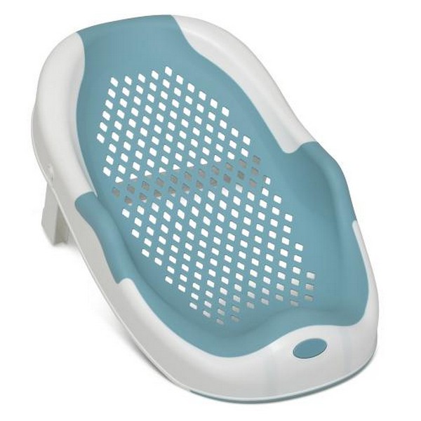 Гірка для купання ME 1107 SHELL Blue (1шт) силікон, складана, 55-30-23, блакитний (шт.)