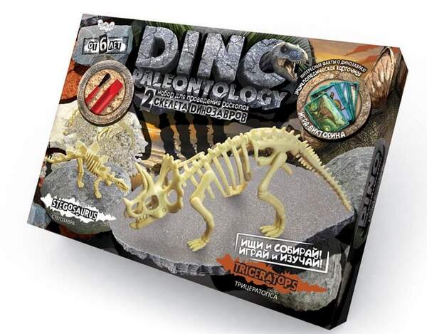 Набір для проведення розкопок "DINO PALEONTOLOGY" (5) DP-01-01,02,03,04,05 (шт.)