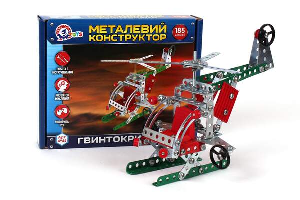 Конструктор металевий "Гвинтокрил ТехноК" арт.4944 (шт.)