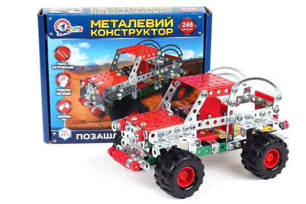 Конструктор металевий "Позашляховик ТехноК" арт.4913 (шт.)
