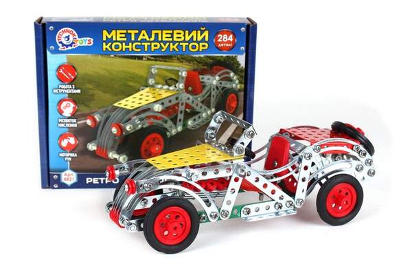 Конструктор металевий "Ретро автомобіль ТехноК" арт. 4821 (шт.)