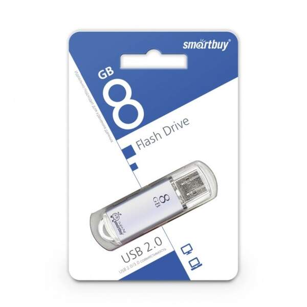 Карта пам*яті Smartbuy 8 V-CUT-B USB (шт.)