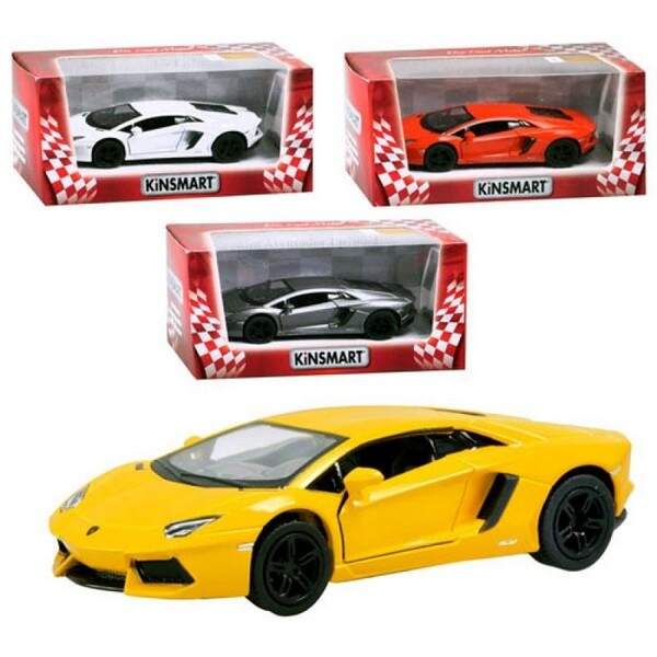 Модель легкова LAMBORGHINI HURACAN LP610-4-WB 5' KT5382W метал.інерц.відкр.дв.4кол.кор./96/ (шт.)