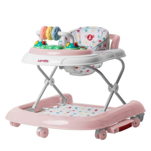 Ходунки CARRELLO Torino CRL-9603/3 Rose 3 в 1 (ходунки, гойдалка, каталка) /1/ MOQ (шт.)