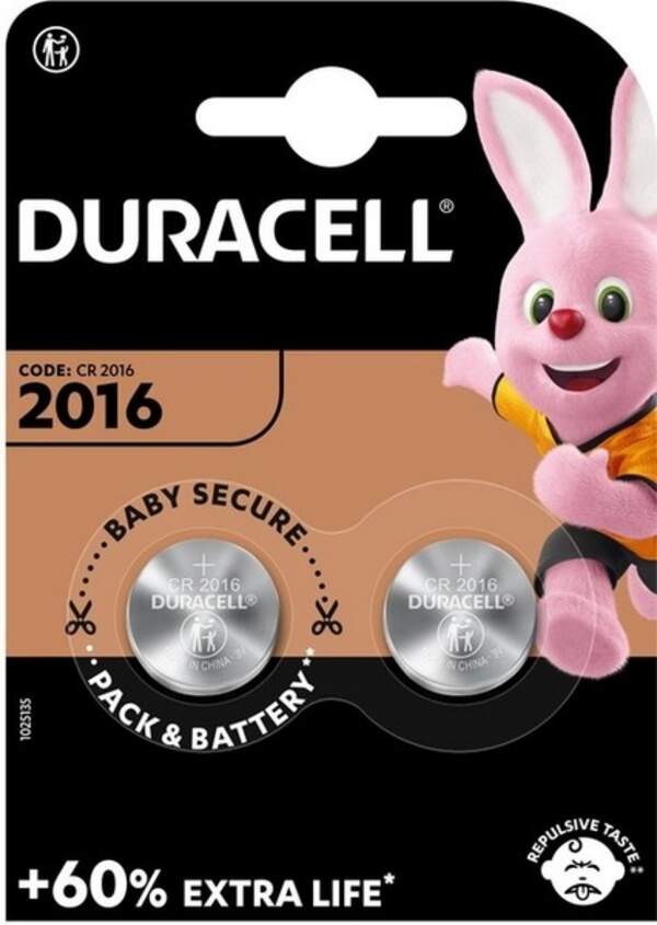 Duracell 2016  (2бл) (шт.)