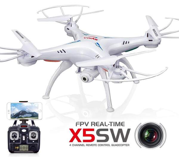 Іграшка Квадрокоптер X5SW із камерою WiFi Syma (шт.)