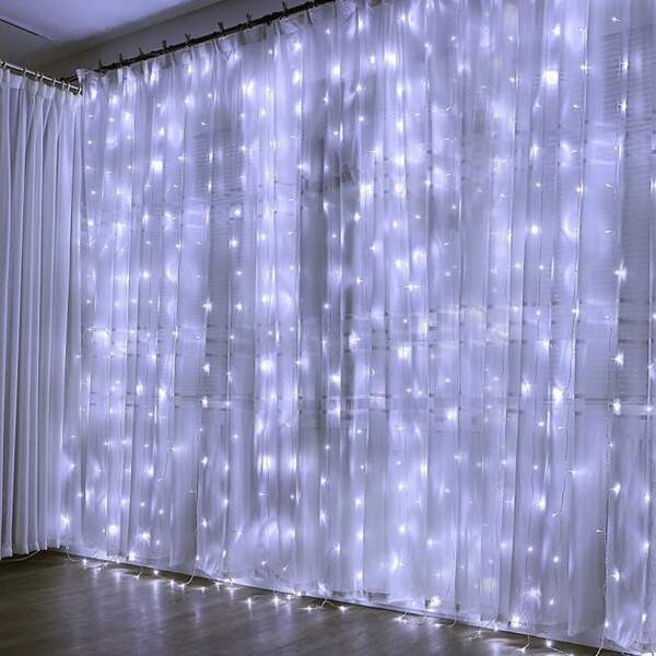 Xmas гірлянда LED (Водоспад 3M*3M) 480-W Біла (24) 3903 (шт.)