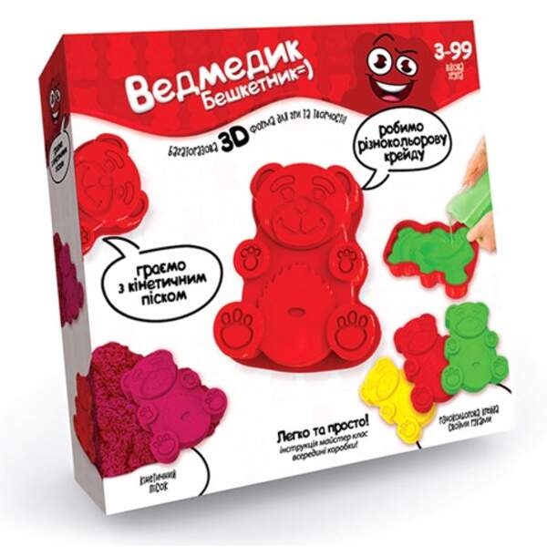 Креативна творчість "Ведмедик-Бешкетник" укр (6) MSH-01-01U (шт.)