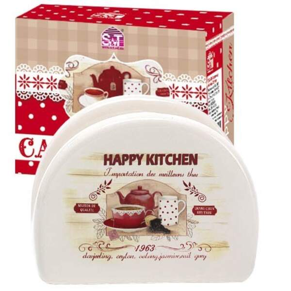 3662-11 Серветниця "Happy Kitchen" (довжина-10см, h-8см) 3662-11 (шт.)