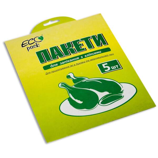 Пакет для запікання "ECOPACK" 5 шт (100шт) (шт.)