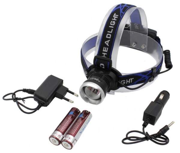 Налобний ліхтар BL T24 - P50 2*18650 battey (120) 6809 (шт.)