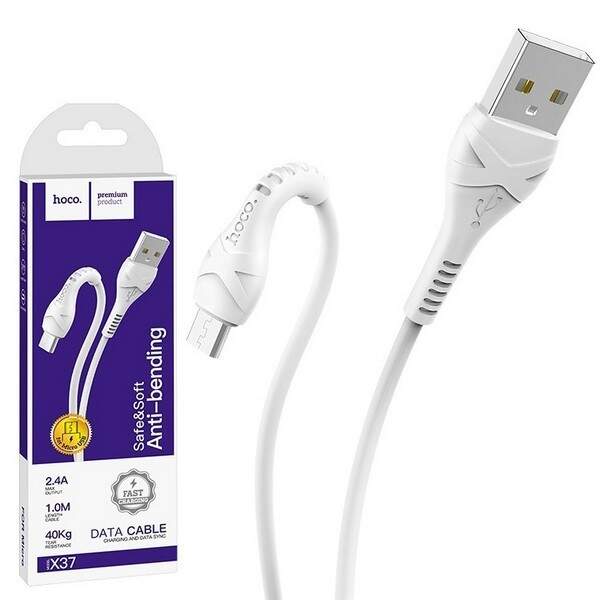 Кабель HOCO COOL DATA CABLE X 37 MICRO (310) 7081 (шт.)