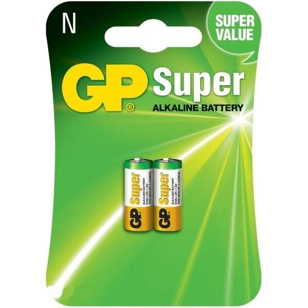 Батарейка GP 1.5V, LR1 (N, 910A, 293).(2шт на блистере/ціна за батарейку) (шт.)