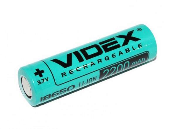 акум   Videx Li-lon 18650 2200 bulk 50/600 (шт.)