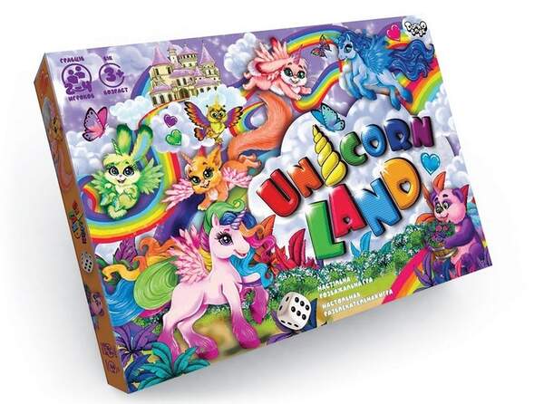 Настільна розважальна гра "Unicorn Land" (20) DTG97 (шт.)