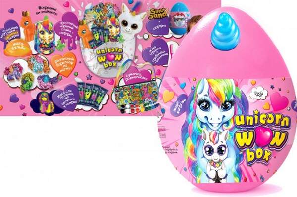 Креативна творчість "Unicorn WOW Box" укр (2) UWB-01-01U (шт.)