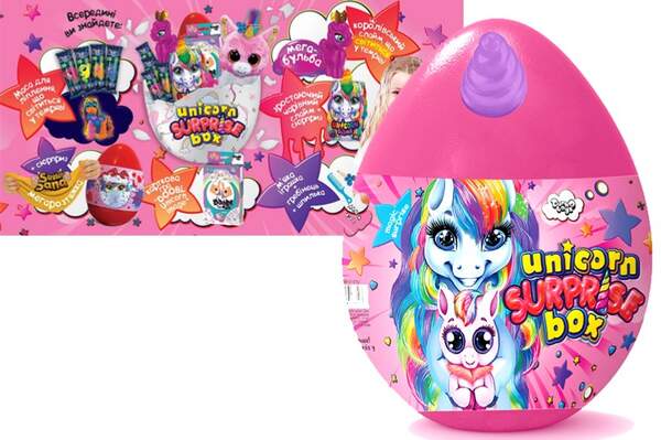 Креативна творчість "Unicorn Surprise Box" укр (2) USB-01-01U (шт.)