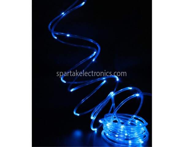 Xmas гирлянда PIPE 10M 100LED B-3 Синя Copper USB 6 режимів Вулична (60) 7285 (шт.)