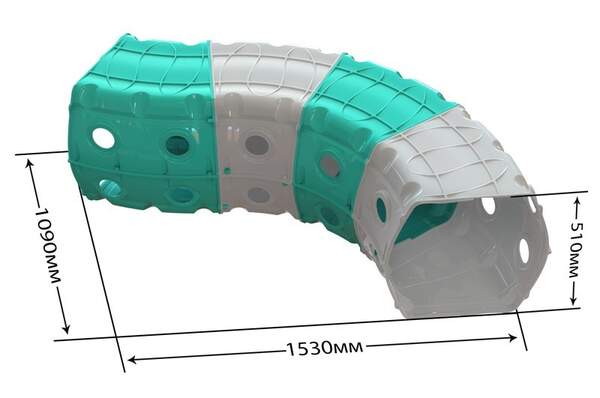 DOLONI-TOYS "Тунель 4 секції" артикул 01471/1 (шт.)