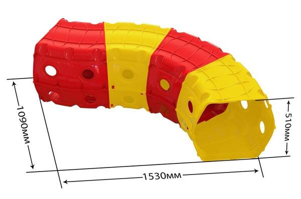 DOLONI-TOYS "Тунель 4 секції" артикул 01471/2 (шт.)