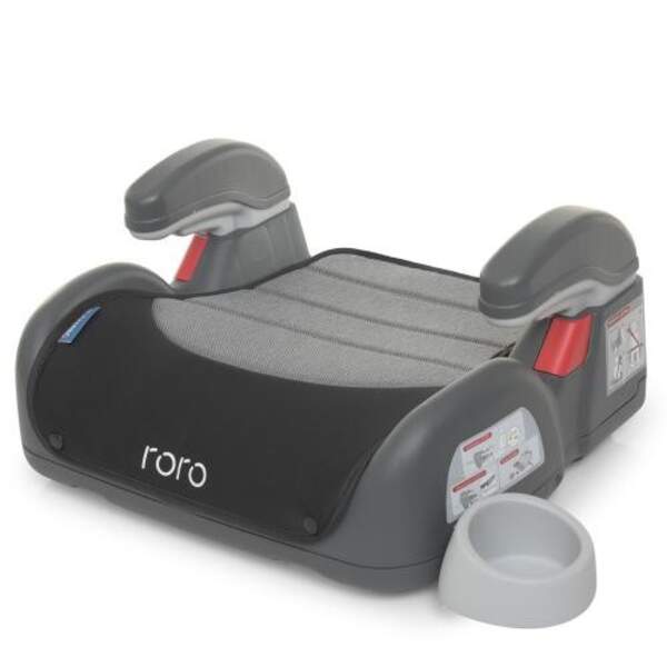 Бустер ME 1144 RORO Isofix Royal Gray (1шт) дитяч.ізофікс, з підлокотником і підстаканник льон (шт.)