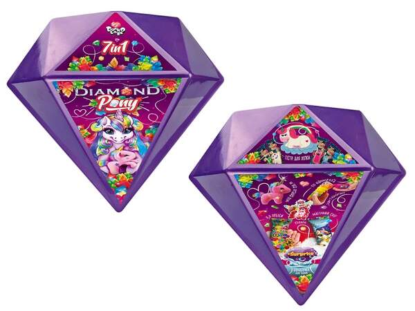 Креативна творчість "Diamond Pony" укр (4) BPS-01-03U (шт.)