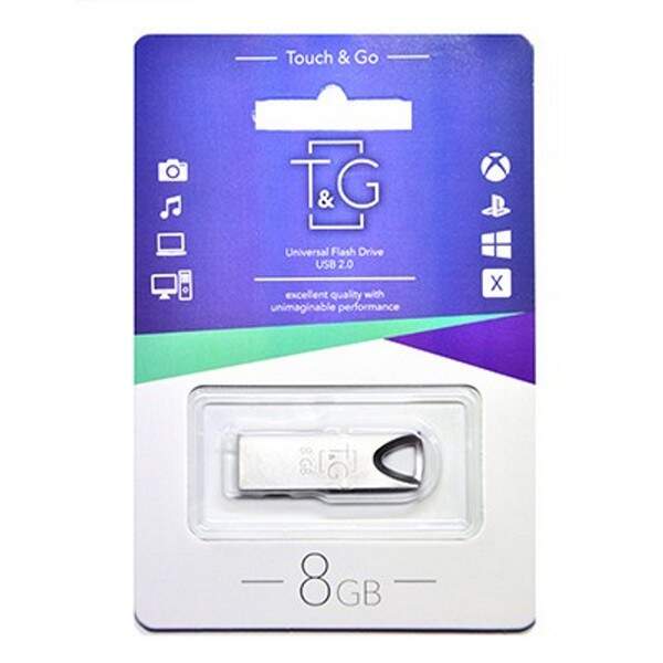 Usb флеш T&G 117  mini metal  8Gb silver (шт.)