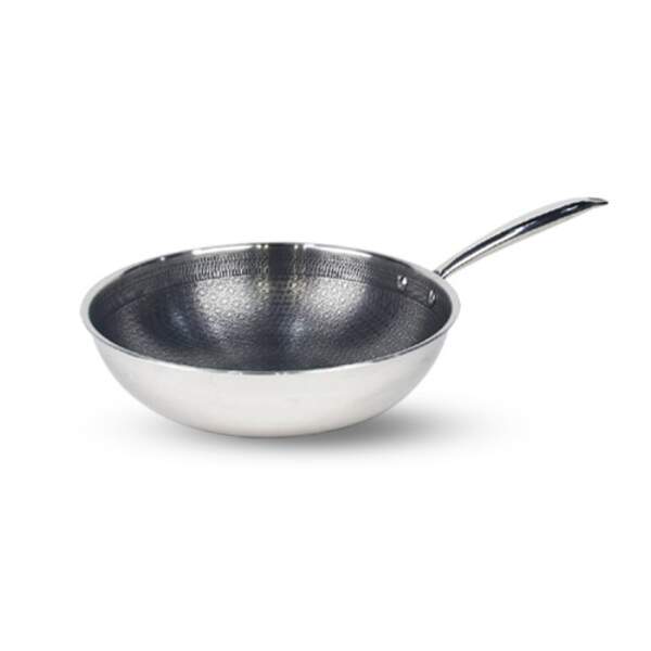 9090-28WOK Сковорода з антипригарним PFLUON покриттям із захисною насічкою 28см 9090-28WOK (шт.)