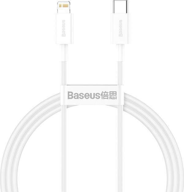 Кабель Baseus Superior Series Fast Charging Type-C to Lightning PD 20W 2 м White (CATLYS-C02) (шт.)
