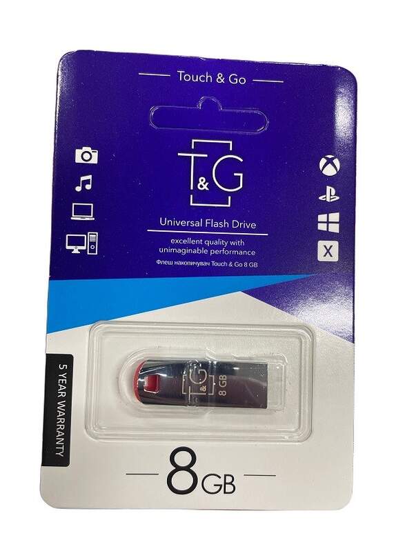 Usb флеш T&G 115  Stylish хромl   8Gb (шт.)