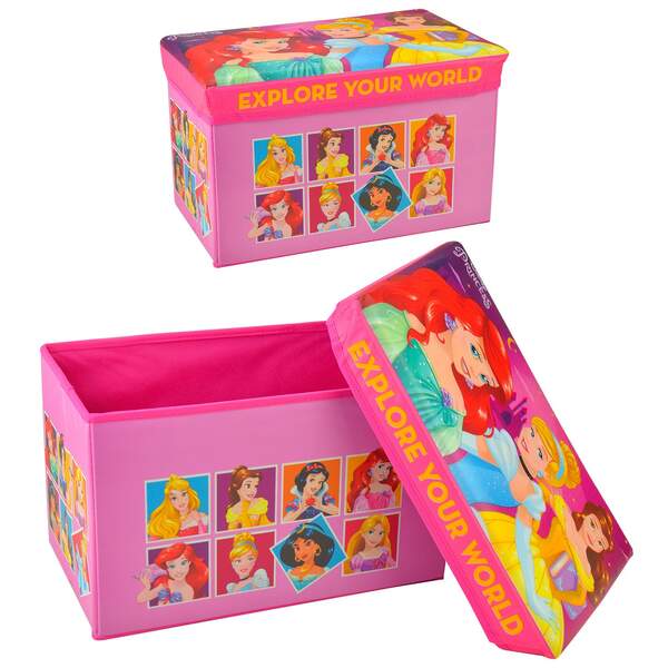 Кошик-скринька для іграшок арт. D-3530 (12шт) princess, пакет. 40*25*25см (шт.)