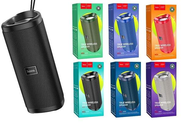 Портативна Bluetooth колонка HOCO HC4 Bella sports BT speaker black (шт.)