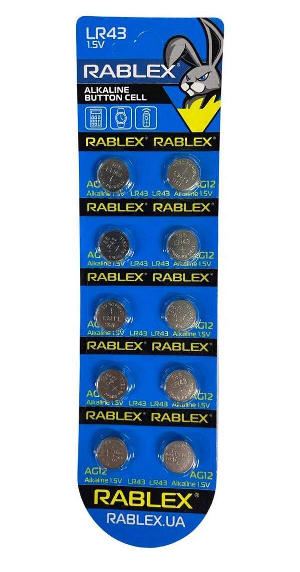 Rablex BUTTIN CELL AG12 (шт.)