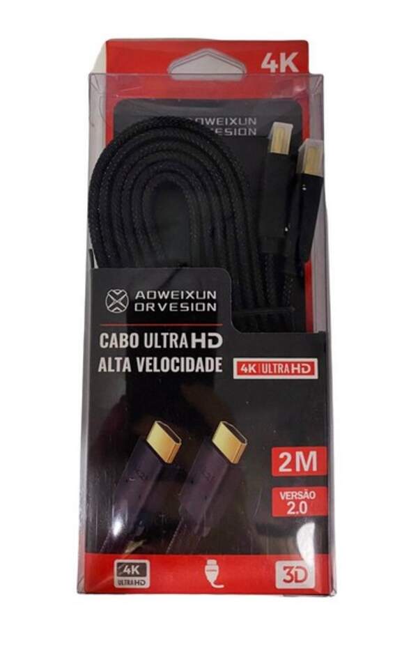 662-4 Кабель 4K Ultra HD HDMI 2м Black (шт.)