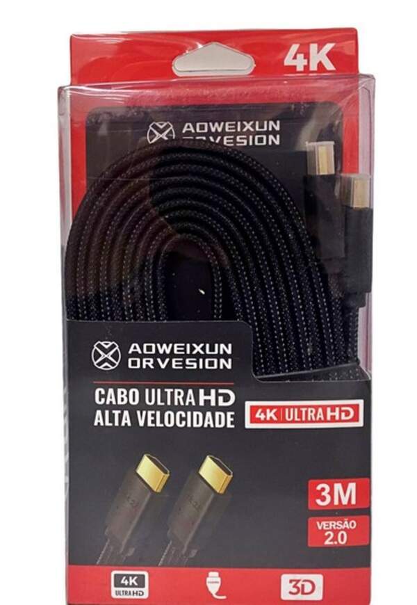 662-5 Кабель 4K Ultra HD   HDMI на  3M F-247/100 (шт.)