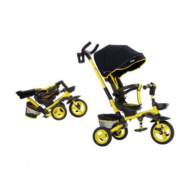 Велосипед триколісний TILLY FLIP T-390/1 Жовтий/1/ (шт.)