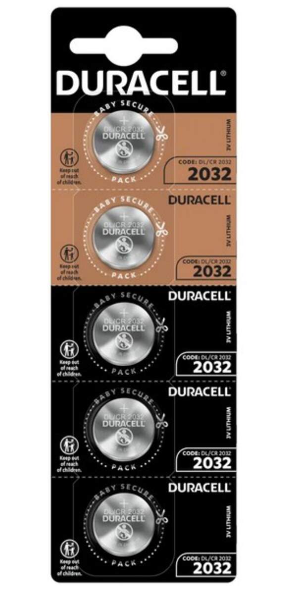 Duracell 2032 (5 бл)/20/200 (шт.)