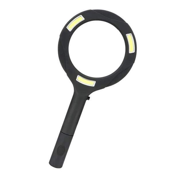 Лупа 3х кратна кругла Magnifier G-250 з Led підсвіткою (шт.)
