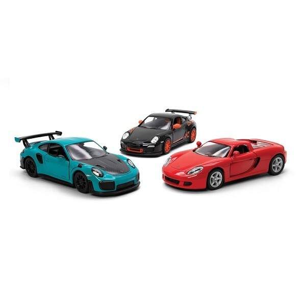 Модель легкова PORSCHE COLLECTION 5" KT5453W метал.інерц.відкр.дв.3в.4кол.кор./96/ (шт.)