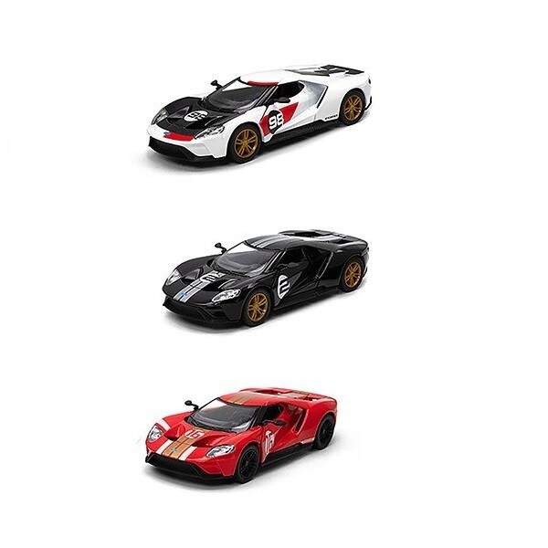 Модель легкова FORD GT (Heritage Edition) 5'' KT5448W метал.інерц.відкр.дв.3кол.кор./96/ (шт.)