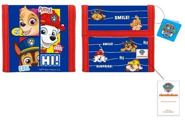 Гаманець Paw Patrol PL82124 (60шт) для хлопчиків 13*10,5см (шт.)