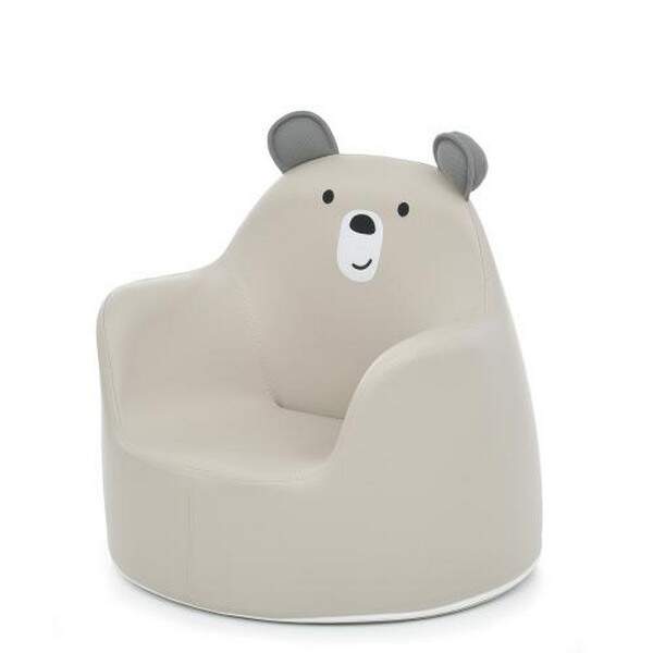 Крісло-пуфік M 5721 Bear (1шт) дитяче, меморі-фом, ш48-г48-в50см, сидіння ш25-г28см, екокожа, ведмед (шт.)