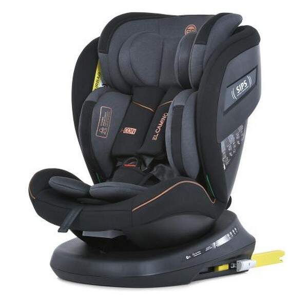 Автокрісло ME 1117 I-CON Melange Midnight Gray (1шт) дитяче, фаза 1,2 (ріст дит.40-150см),  i-size, (шт.)