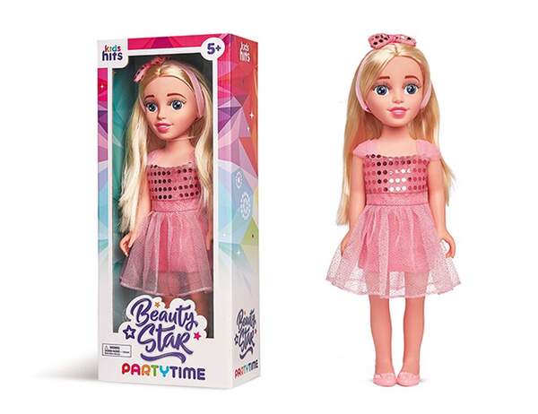 Лялька арт. KH40/003 (8шт) Beauty Star Party Time,лялька 46 см короб. 21*52*12см (шт.)