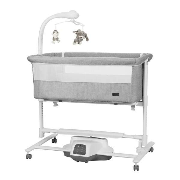Дитяче ліжечко CARRELLO Bloom CRL-10304 Cadet Grey /1/ MOQ (шт.)