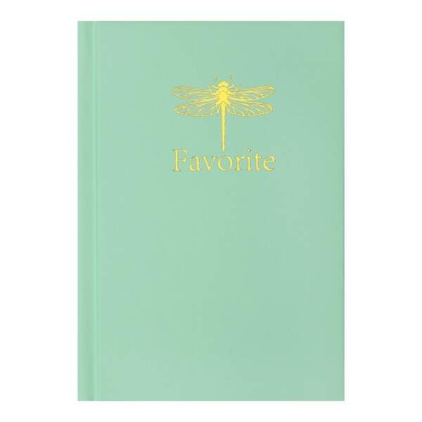 Записна книжка FAVOURITE, PASTEL, А6, 96 арк., кліт, офсет крем, тв. лам. обкл., м'ятна BM.2420-438 (шт.)