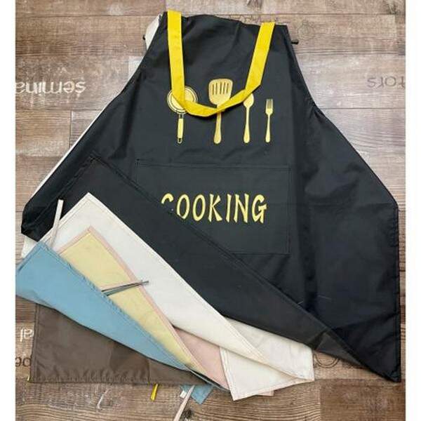 Фартух тканинний з кишенею "Cooking" 67*70см R89151 (500шт) (шт.)