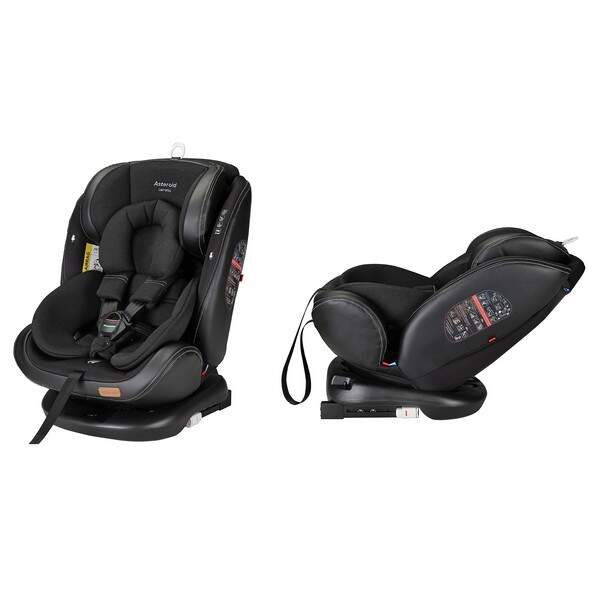 Автокрісло CARRELLO Asteroid CRL-12801/2 Space Black 0+1/2/3 ISOFIX з поворотом /1/ (шт.)