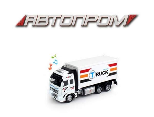 Машина мет. АВТОПРОМ арт. AP7515A (48шт/2)  1:38, фургон, батар.,світ.,звук, короб.25,5 * 12 * 9см (шт.)