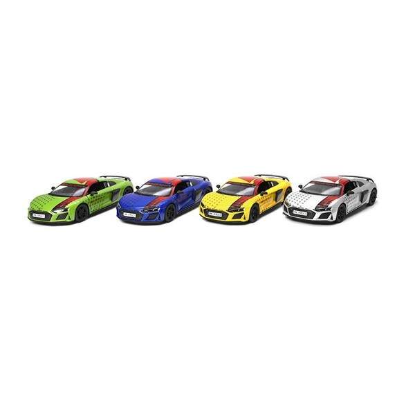 Модель легкова Audi R8 Coupe 5'' KT5422FW метал.інерц.відкр.дв.4кол.кор./96/ (шт.)